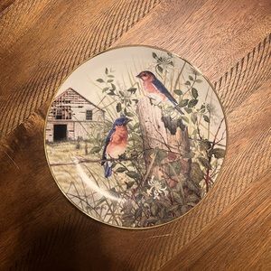 Franklin Mint Heirloom Recommendation Plate – The Old Barnyard by Cecil Eakins
